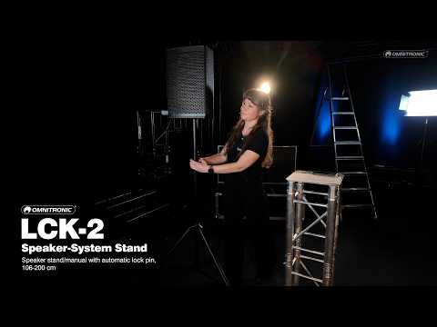 OMNITRONIC LCK-2 høyttalersystemstativ