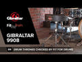 Gibraltar trommekrakk 9000-serien - 9908