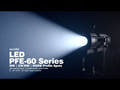 EUROLITE LED PFE-60 RGBW profilspot 20-50°