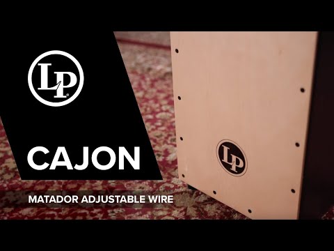 Latin Perkusjon cajon Matador justerbar wire (LP1426)