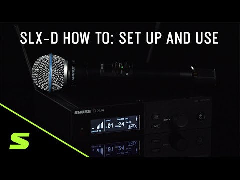 Shure SLXD24DE/SM58-J53 trådløst mikrofonsystem (562-606Mhz)