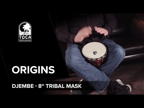 Toca Djembe Origins Series - Afrikansk maske (TODJ-8AM)
