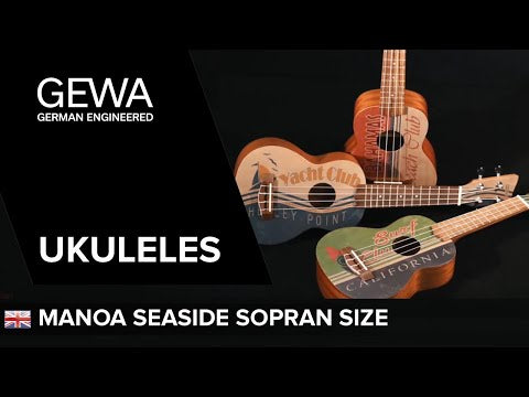 GEWA sopranukulele Manoa Seaside - K-SO-SC