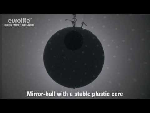 EUROLITE Mirror Ball 50cm svart