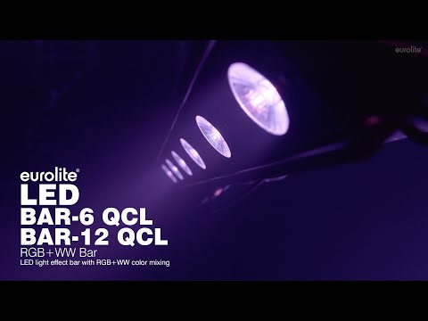 EUROLITE LED BAR-6 QCL RGB+WW Lysbjelke