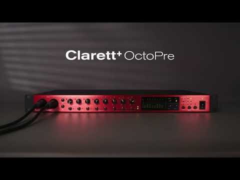 Focusrite Clarett+ Octopre mikrofonforforsterker