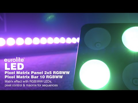 EUROLITE LED Pixel Matrix Panel 2x5 RGB/WW