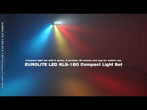 Eurolite LED KLS-180 lysbjelkesett (svart)