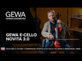 GEWA E-Cello Novita 3.0 - rødbrun (4/4)