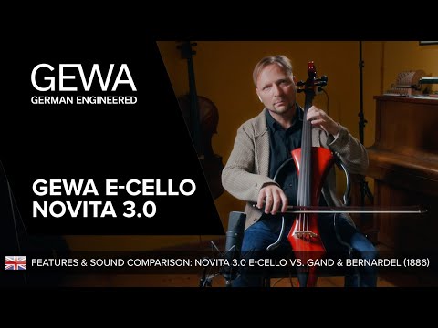GEWA E-Cello Novita 3.0 - rødbrun (4/4)