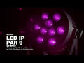 EUROLITE LED IP PAR 9 UV-spot