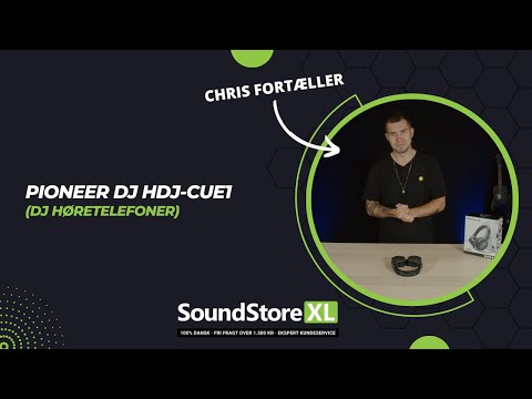 Pioneer DJ HDJ-CUE1 DJ hodetelefoner (svarte)