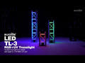 EUROLITE LED TL-3 RGB+UV trusslys