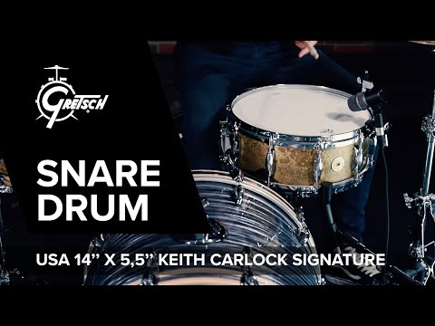 Gretsch skarptromme USA Keith Carlock Signature - 14" x 5.5" (GAS-5514-KC)