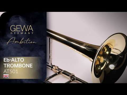 GEWA Ambition AT501 Eb-alttrombone, klarlakk