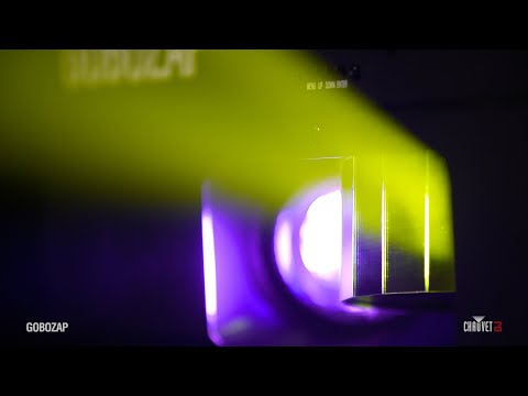 Chauvet Gobozap skanner lyseffekt