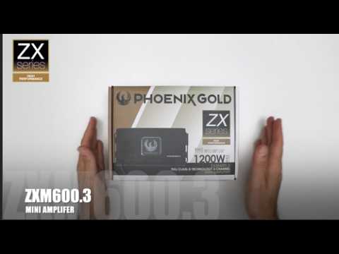Phoenix Gold 3-kanals miniforsterker 2x75W - 350W RMS
