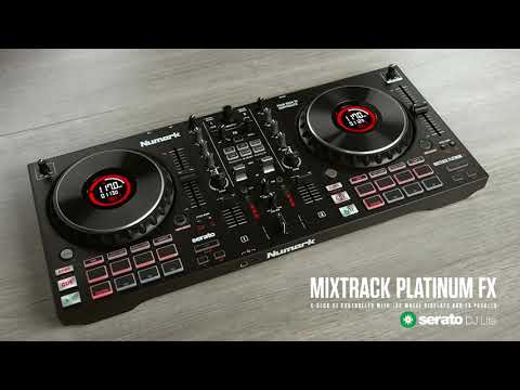 Numark mixtrack-platinum-fx DJ-kontroller