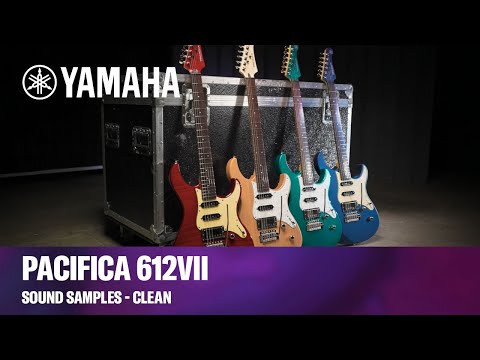 Yamaha Pacifica elektrisk gitar GPA612VII Flame Maple elektrisk gitar ( Fire Red )