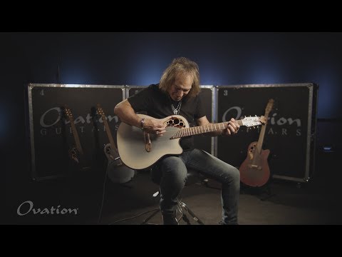 Adamas E-akustisk Gitarer 2087GT Deep Contour cutaway - Reverse beige burst (2087GT-7-G)
