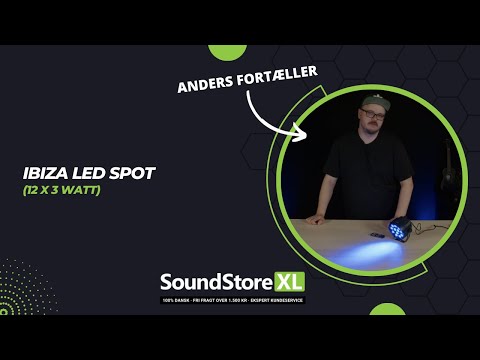 Ibiza LED-spot (12x3W)