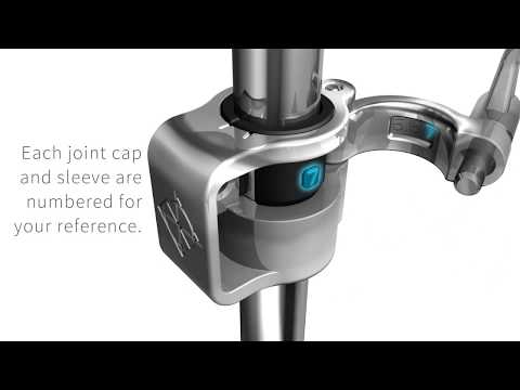 Dixon PSY-P2I cymbalstativ med bom