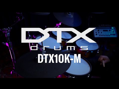 Yamaha DTX10K-M elektrisk trommesett ( Black Forrest)