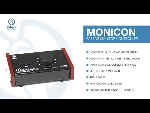 Palmer MONICON® W - Passiv monitor-controller hvit limited edition