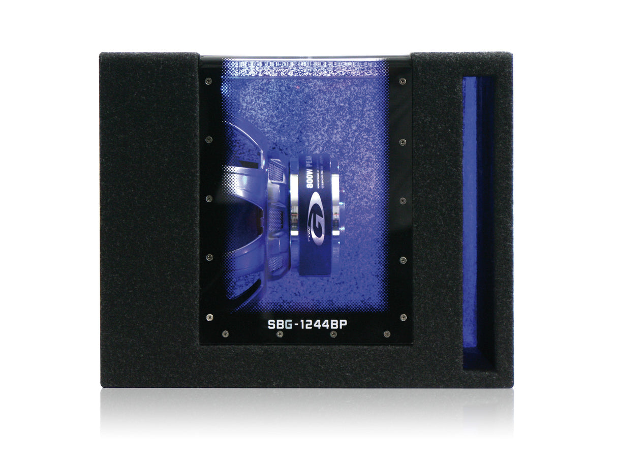 Alpine subwoofer i kabinett (12")