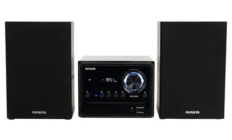 AIWA MCBT-350 Micro Hi-Fi-anlegg 20W med Bluetooth, CD, FM og USB