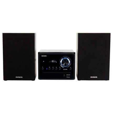 AIWA MCBT-350 Micro Hi-Fi-anlegg 20W med Bluetooth, CD, FM og USB