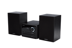 AIWA MCBT-350 Micro Hi-Fi-anlegg 20W med Bluetooth, CD, FM og USB