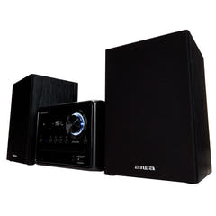 AIWA MCBT-350 Micro Hi-Fi-anlegg 20W med Bluetooth, CD, FM og USB