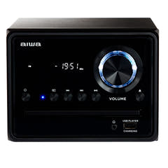 AIWA MCBT-350 Micro Hi-Fi-anlegg 20W med Bluetooth, CD, FM og USB