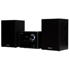 AIWA MCBT-350 Micro Hi-Fi-anlegg 20W med Bluetooth, CD, FM og USB