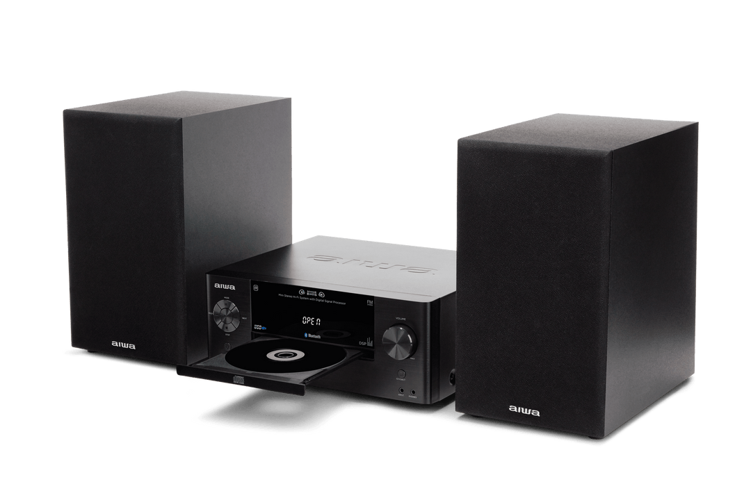 AIWA MCBT-550 Mini Hi-Fi – 50W, Bluetooth, CD og FM