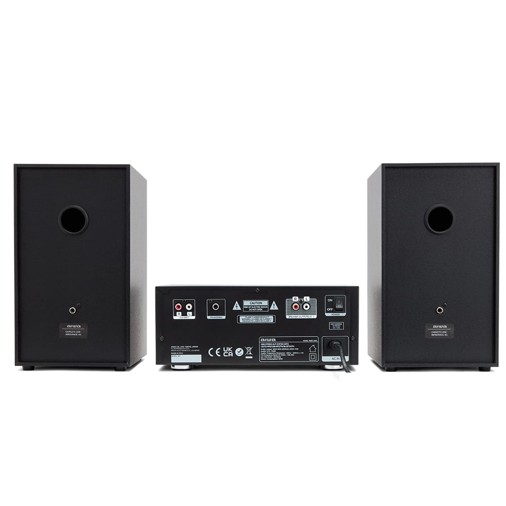 AIWA MCBT-550 Mini Hi-Fi – 50W, Bluetooth, CD og FM