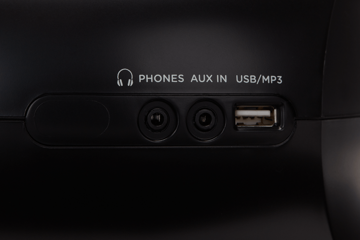 AIWA RC-300 Boombox med CD, kassett, DAB+, Bluetooth og USB, rød