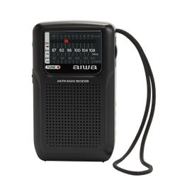 AIWA RS-20 Lommeradio med AM/FM, FM DX og hodetelefoner