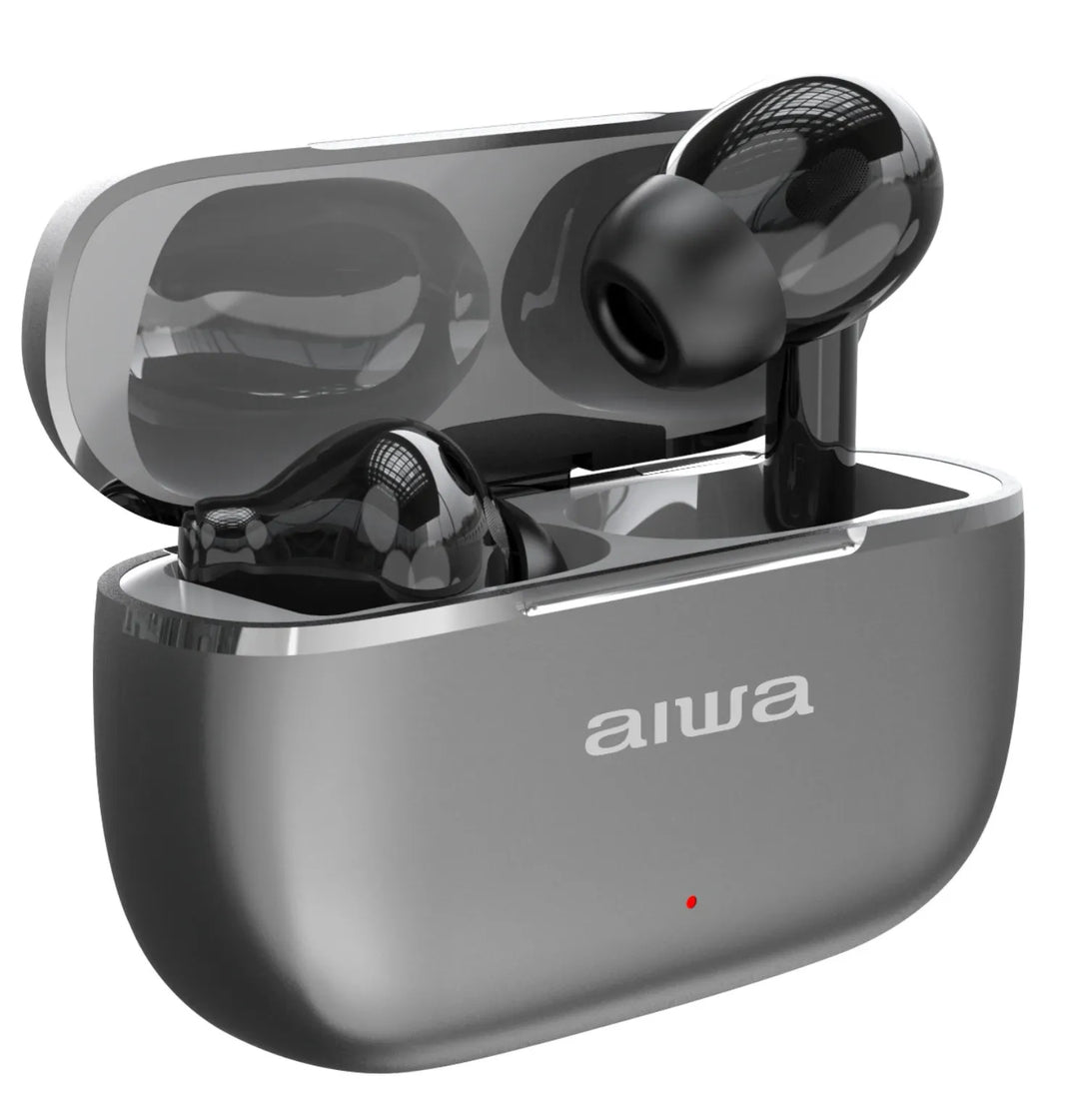 AIWA ETWS-160 True Wireless-ørepropper med ANC, ENC og Bluetooth 5.4
