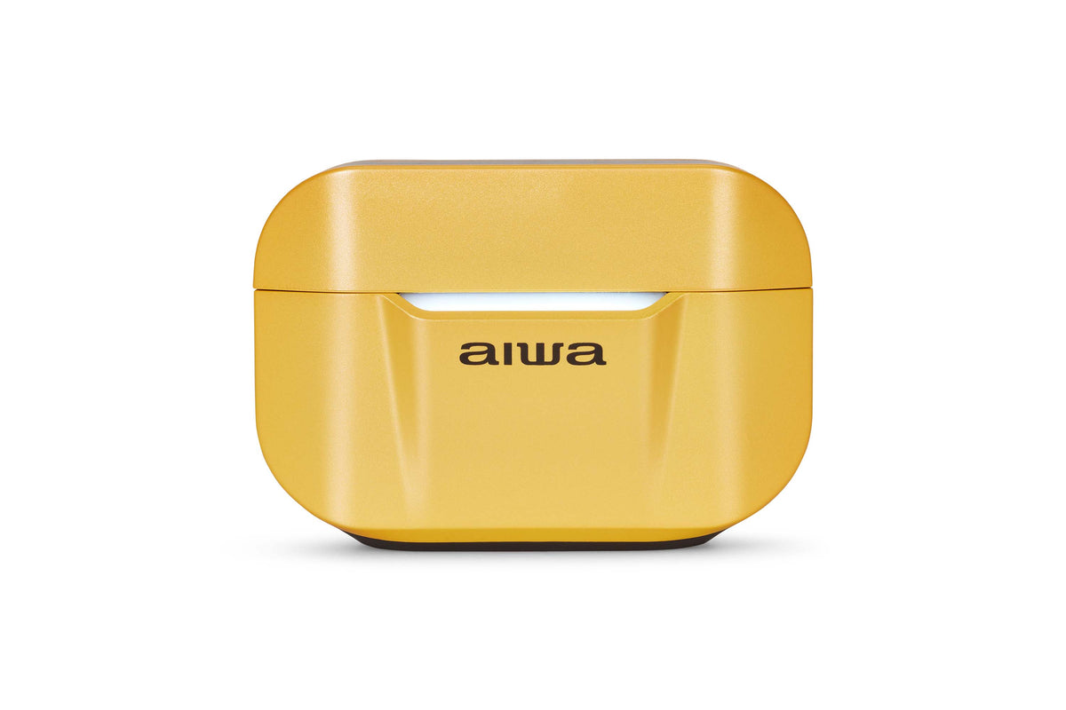 Aiwa ETWS-330YL TWS-øretelefoner, Gul
