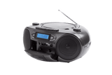AIWA RC-250 Boombox – CD, kassett, Bluetooth og FM, svart
