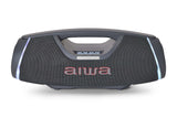 AIWA SPB-680 – 20W bærbar Bluetooth Party-høyttaler med RGB-lys, grå
