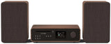 Pure Classic Stereo Hi-Fi System – DAB+, CD, Bluetooth, 100W, Valnøtt