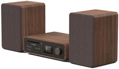 Pure Classic Stereo Hi-Fi System – DAB+, CD, Bluetooth, 100W, Valnøtt