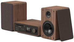 Pure Classic Stereo Hi-Fi System – DAB+, CD, Bluetooth, 100W, Valnøtt