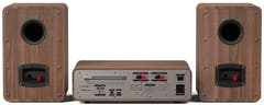 Pure Classic Stereo Hi-Fi System – DAB+, CD, Bluetooth, 100W, Valnøtt