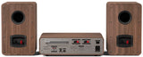 Pure Classic Stereo Hi-Fi System – DAB+, CD, Bluetooth, 100W, Valnøtt