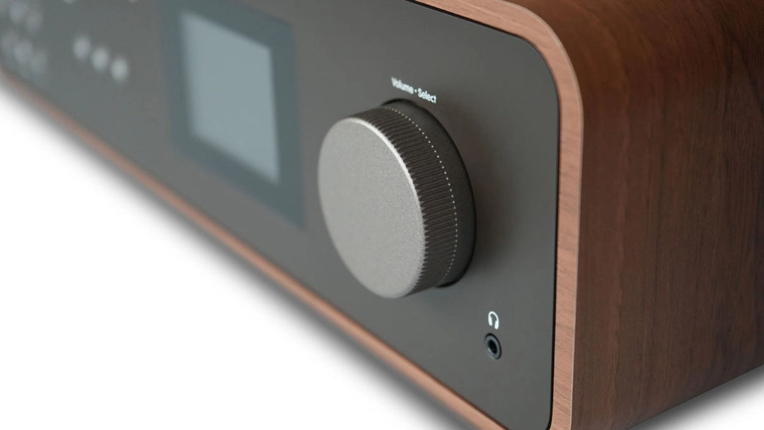 Pure Classic Stereo Hi-Fi System – DAB+, CD, Bluetooth, 100W, Valnøtt