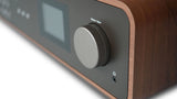 Pure Classic Stereo Hi-Fi System – DAB+, CD, Bluetooth, 100W, Valnøtt